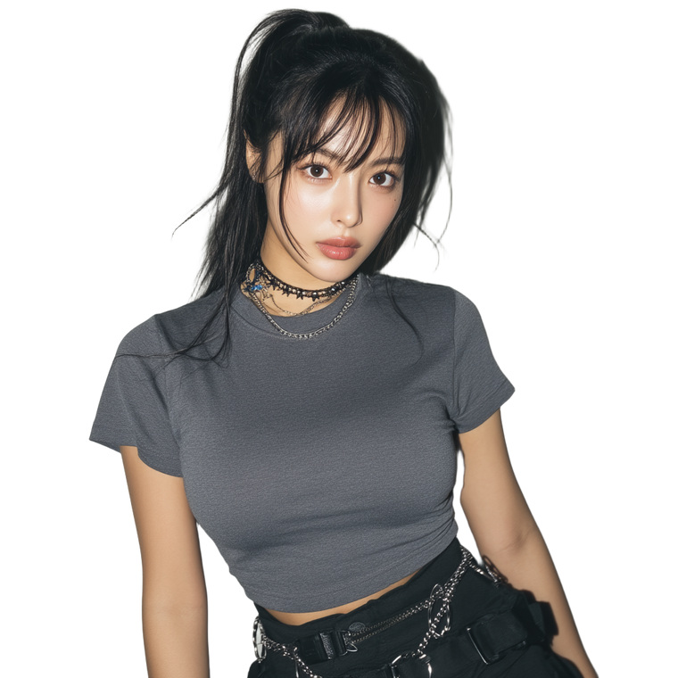 Asian Female Portrait V5 Vinyl Car Decal Sticker – Waterproof & UV-Resistant 3.4133333333333336"