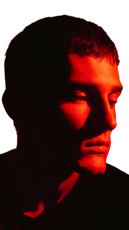 Neon-Lit Portrait V5 Vinyl Car Decal Sticker – Waterproof & UV-Resistant 9.706666666666667"