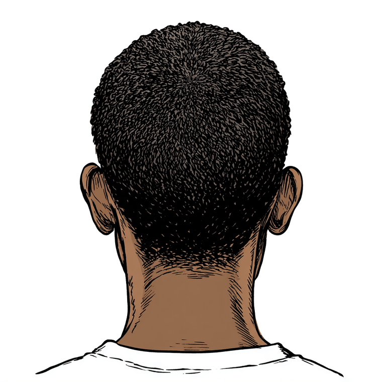 African American Man Vinyl Car Decal Sticker – Waterproof & UV-Resistant 3.4133333333333336"