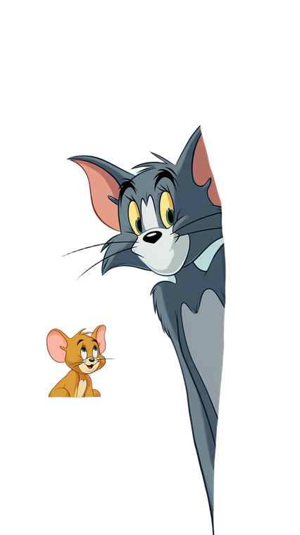 Tom And Jerry V4 Vinyl Car Decal Sticker – Waterproof & UV-Resistant 9.706666666666667"