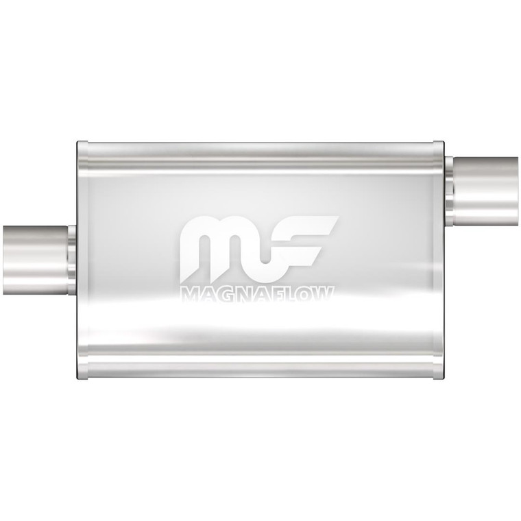 Upgrade Your Ride with Magnaflow Oval Satin Stainless Steel Muffler | Fit GMC Sonoma, Toyota Tacoma, Chevy S10