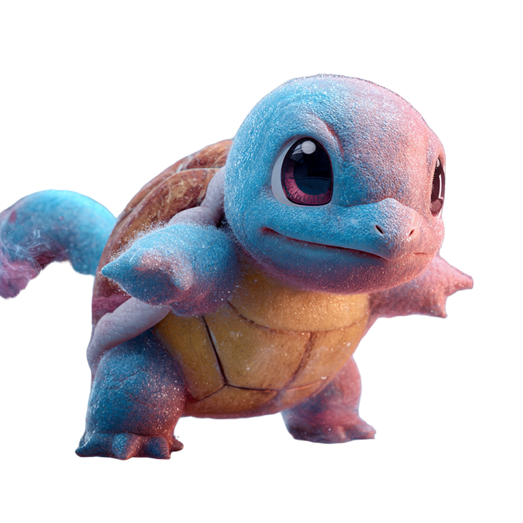 Squirtle Vinyl Car Decal Sticker – Waterproof & UV-Resistant 3.4133333333333336"