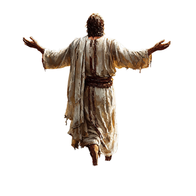Jesus Walking On Water V2 Vinyl Car Decal Sticker – Waterproof & UV-Resistant 6.826666666666667"