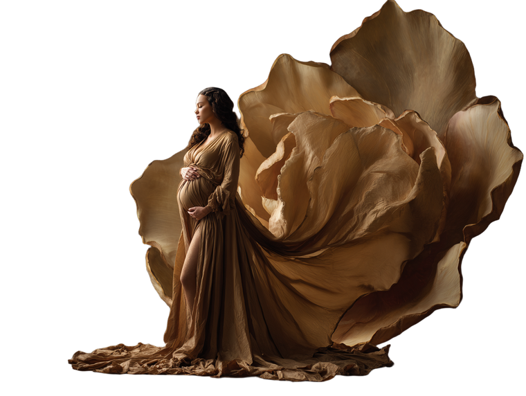 Elegant Pregnant Woman Vinyl Car Decal Sticker – Waterproof & UV-Resistant 6.1866666666666665"