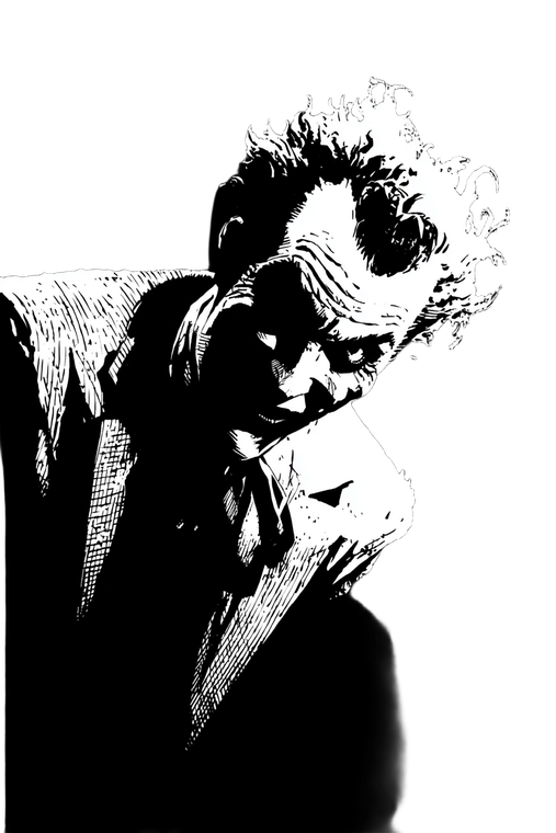 Comic Joker V2 Vinyl Car Decal Sticker – Waterproof & UV-Resistant 4.4