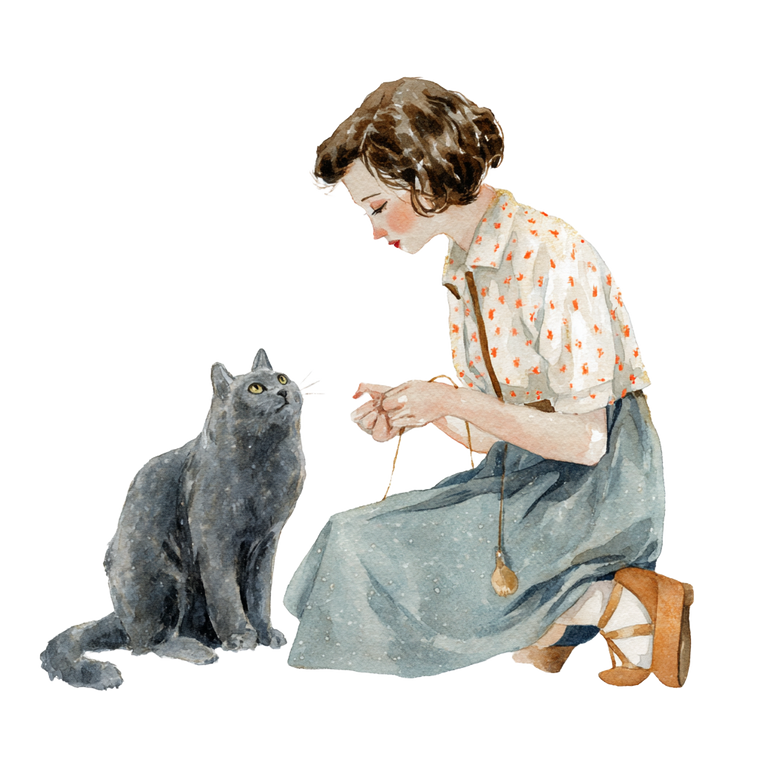 Russian Blue Cat V18 Vinyl Car Decal Sticker – Waterproof & UV-Resistant 6.826666666666667"