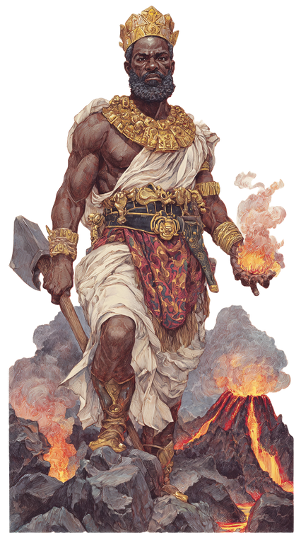 African King Illustration Vinyl Car Decal Sticker – Waterproof & UV-Resistant 4.8533333333333335"