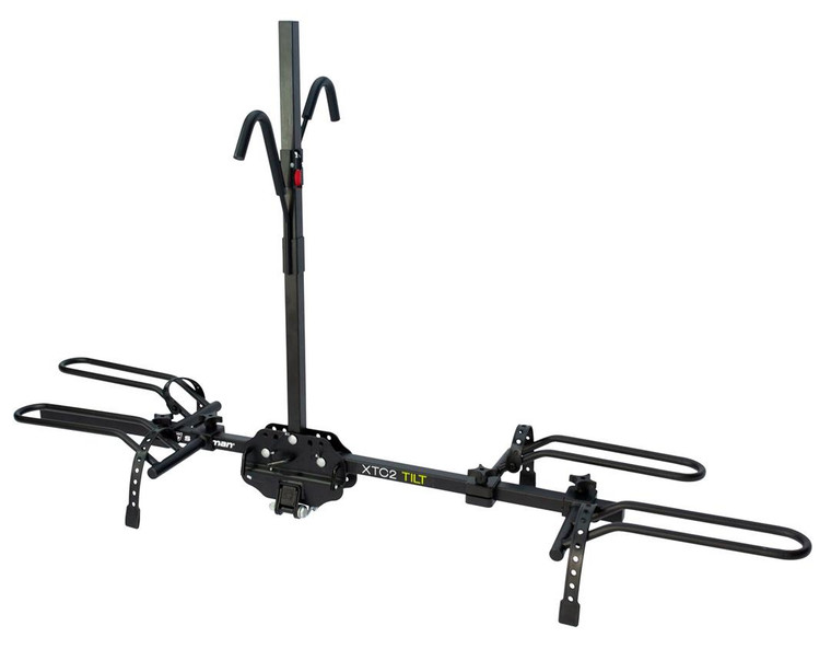 Swagman XTC 2 Hitch Bike Rack | Holds 2 Bikes Up to 70lb | Fits 20-29" Wheels & up to 2-1/2" Wide | Foldable & Secure