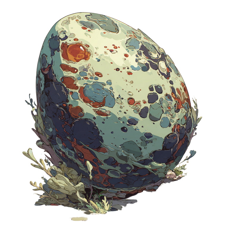 Speckled Egg Vinyl Car Decal Sticker – Waterproof & UV-Resistant 3.4133333333333336"