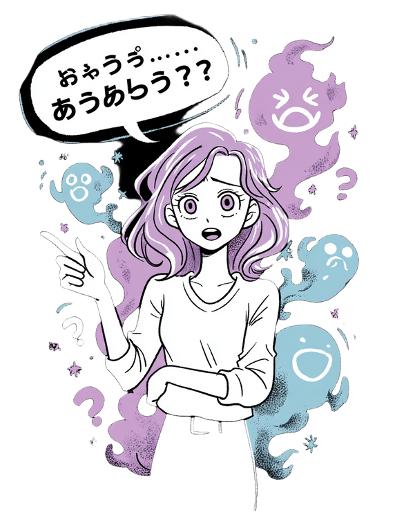 Cute Worried Ghost Vinyl Car Decal Sticker – Waterproof & UV-Resistant 8.213333333333333"