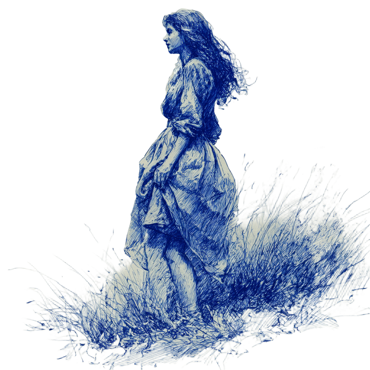 Eve In Garden Vinyl Car Decal Sticker – Waterproof & UV-Resistant 3.4133333333333336"