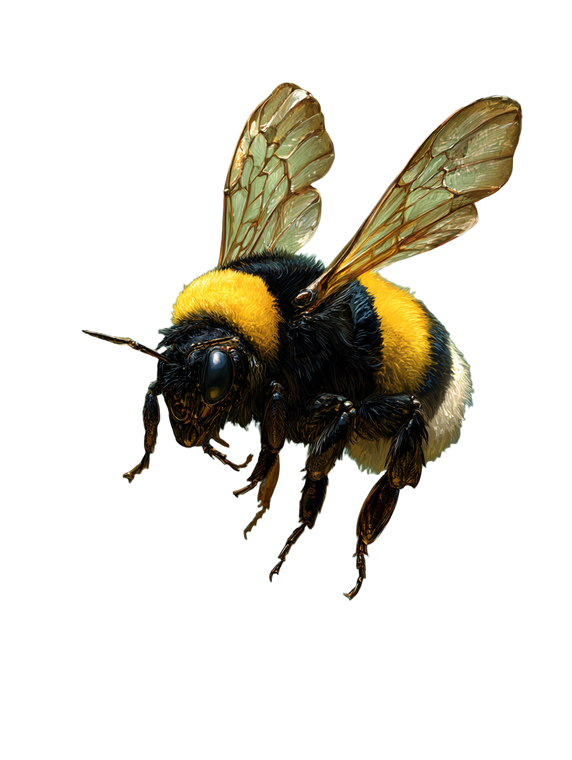 Giant Fairy Bumblebee Vinyl Car Decal Sticker – Waterproof & UV-Resistant 4.1066666666666665"