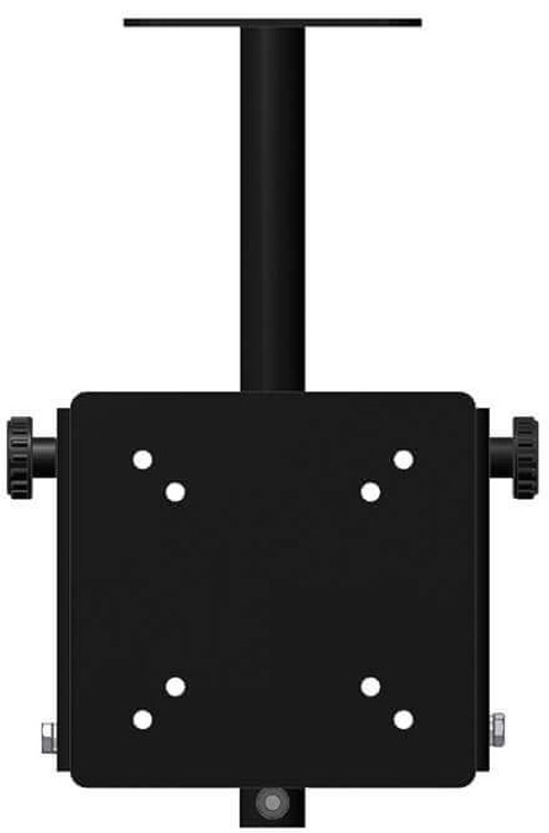 Enhance Your Viewing Experience with MOR/ryde Ceiling Mount TV Mount | 360 Degree Swivel | 25lb Capacity | Black
