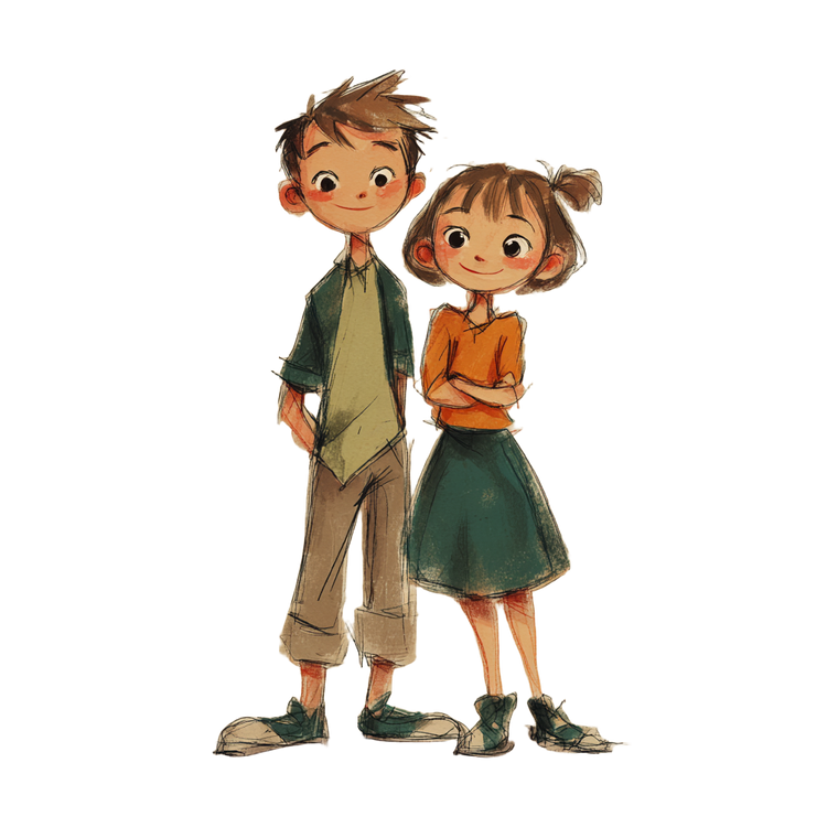 Children Together V2 Vinyl Car Decal Sticker – Waterproof & UV-Resistant 3.4133333333333336"