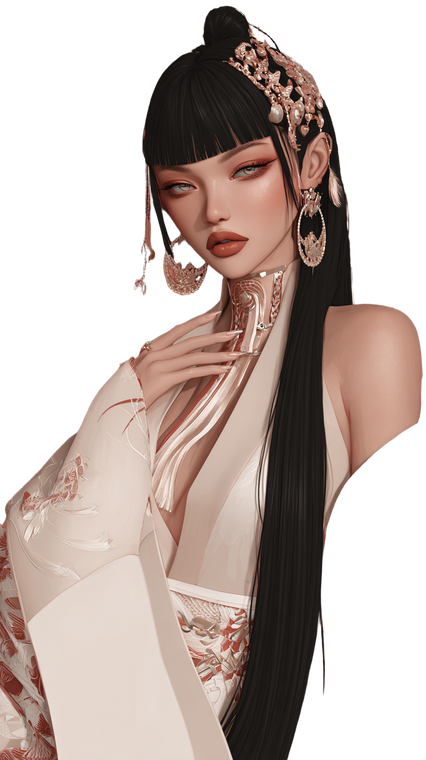 Korean Demon-Girl Vinyl Car Decal Sticker – Waterproof & UV-Resistant 9.706666666666667"