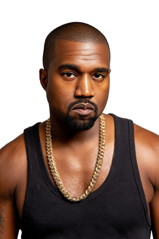 Kanye West Vinyl Car Decal Sticker – Waterproof & UV-Resistant 8.96"