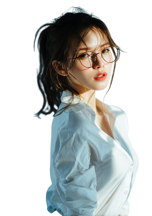Retro Chinese Portrait V3 Vinyl Car Decal Sticker – Waterproof & UV-Resistant 4.32"