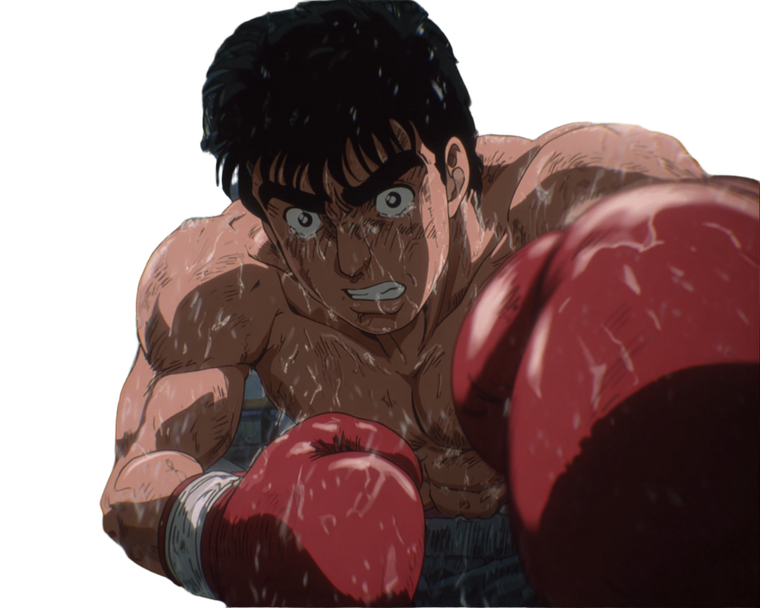 Ippo Training Punch Vinyl Car Decal Sticker – Waterproof & UV-Resistant 3.2"