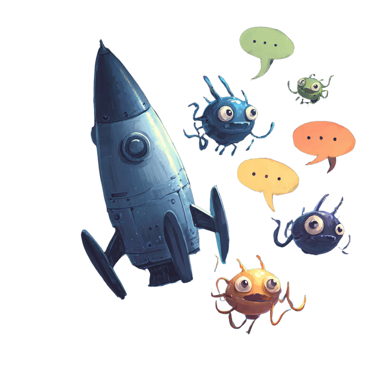 Funny Space Aliens Vinyl Car Decal Sticker – Waterproof & UV-Resistant 3.4133333333333336"