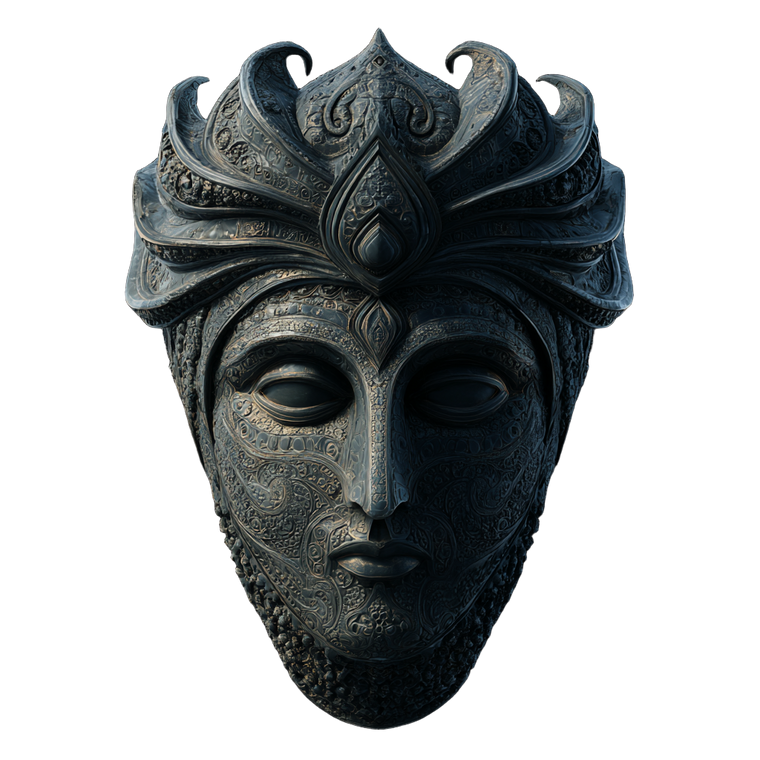 Stylized Godhead Render Vinyl Car Decal Sticker – Waterproof & UV-Resistant 6.826666666666667"