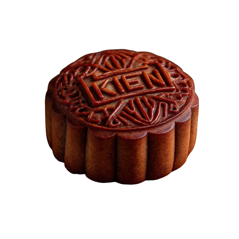 Mooncake With Kien Vinyl Car Decal Sticker – Waterproof & UV-Resistant 3.4133333333333336"