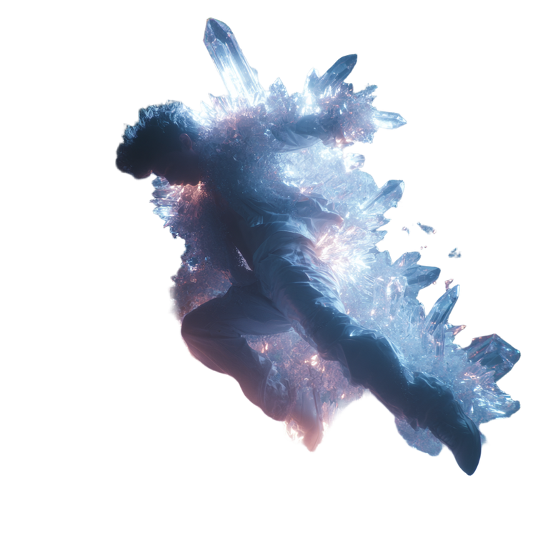 Crystalized Being Vinyl Car Decal Sticker – Waterproof & UV-Resistant 6.826666666666667"