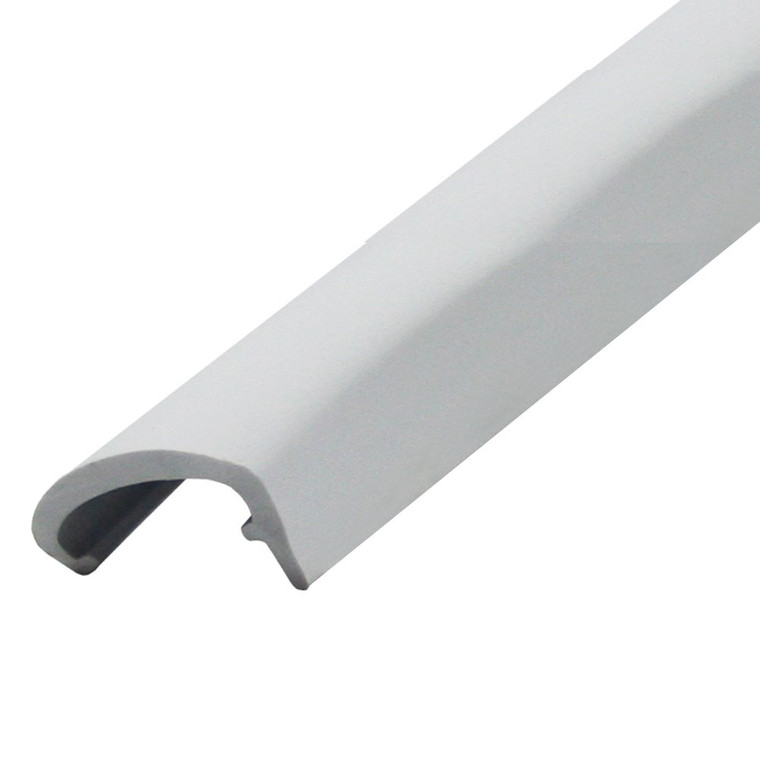 Durable Plastic Trim Molding Insert | For Doors, Trim Molding, Windows | 150ft | Polar White