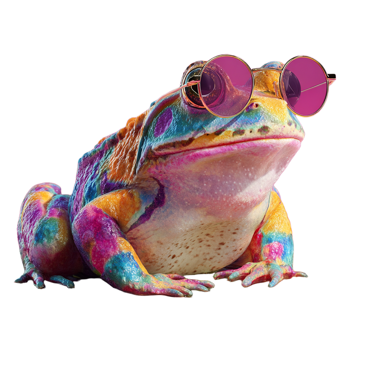Stylish Frog V2 Vinyl Car Decal Sticker – Waterproof & UV-Resistant 6.826666666666667"
