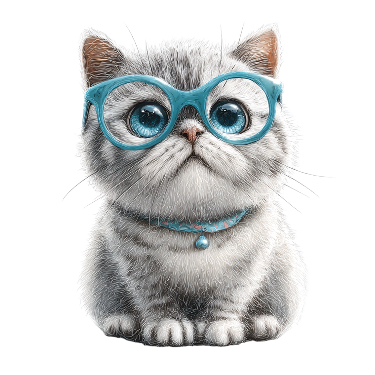 Kawaii Cat Girl V4 Vinyl Car Decal Sticker – Waterproof & UV-Resistant 3.4133333333333336"