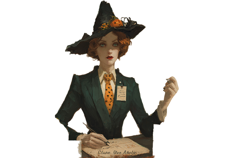 Retro Halloween Office Vinyl Car Decal Sticker – Waterproof & UV-Resistant 2.986666666666667"