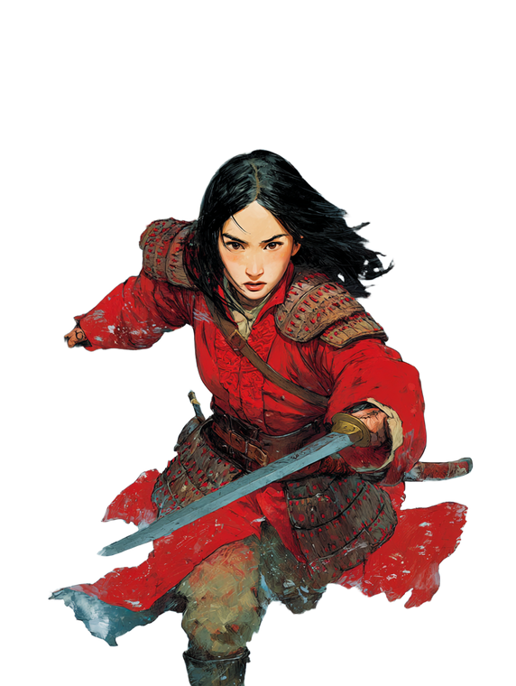 Mulan'S Epic Battle Vinyl Car Decal Sticker – Waterproof & UV-Resistant 8.213333333333333"