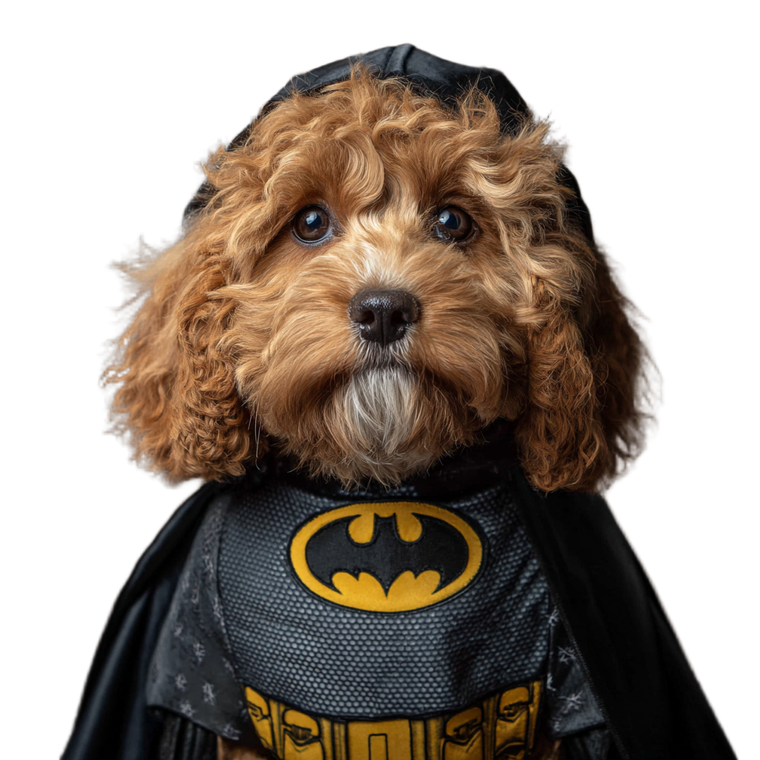 Cavoodle Batman V2 Vinyl Car Decal Sticker – Waterproof & UV-Resistant 6.826666666666667"