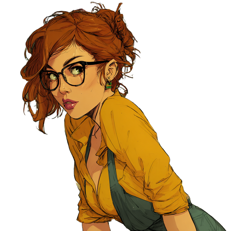 Comic Librarian Vinyl Car Decal Sticker – Waterproof & UV-Resistant 3.4133333333333336"