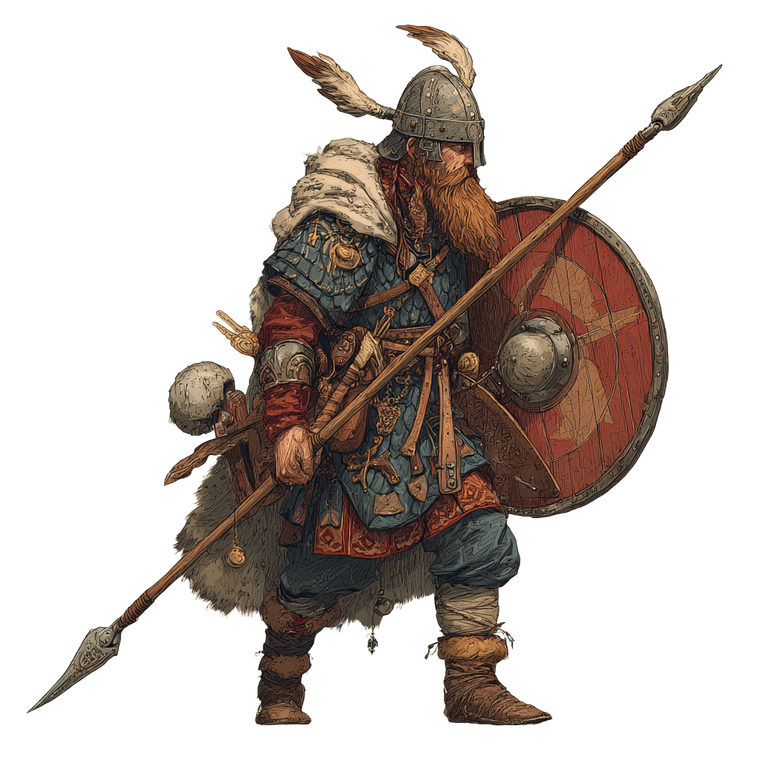 Viking Warrior V62 Vinyl Car Decal Sticker – Waterproof & UV-Resistant 3.4133333333333336"