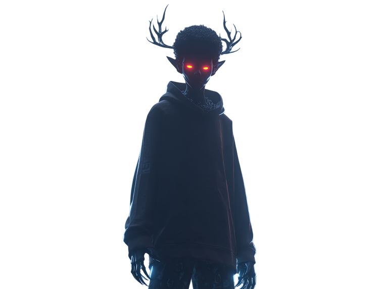 Shadowy Vtuber Cryptid Vinyl Car Decal Sticker – Waterproof & UV-Resistant 6.1866666666666665"