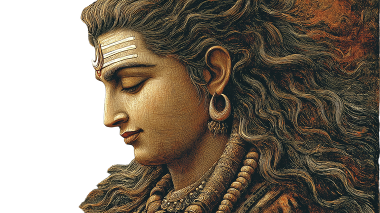 Lord Shiva V8 Vinyl Car Decal Sticker – Waterproof & UV-Resistant 2.72"