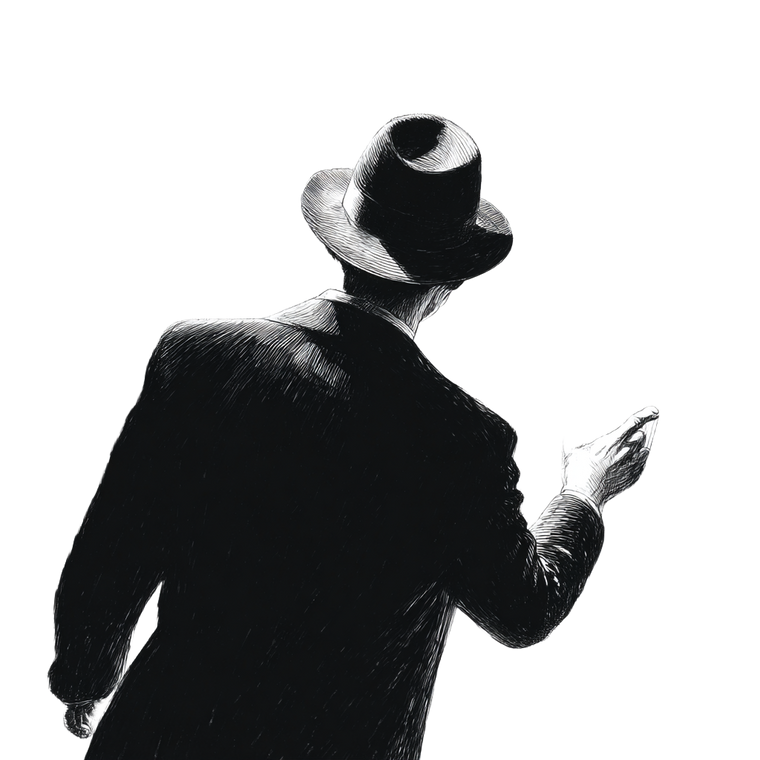 Noir Detective Moment V2 Vinyl Car Decal Sticker – Waterproof & UV-Resistant 3.4133333333333336"