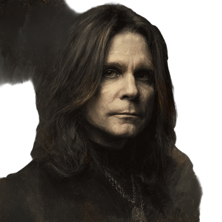 Ozzy Osbourne Vinyl Car Decal Sticker – Waterproof & UV-Resistant 3.4133333333333336"
