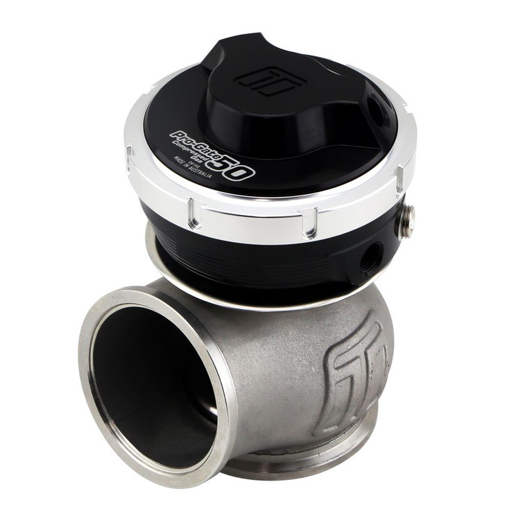 Turbo Smart Gen-V Pro-Gate50 Wastegate | High Performance 50mm Black Turbocharger Wastegate