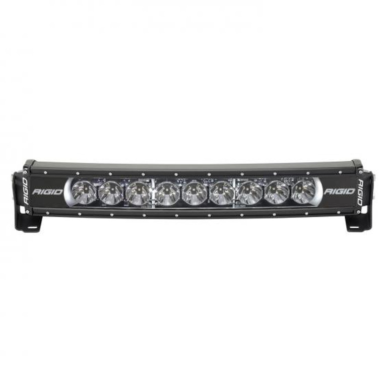 Rigid Radiance+ 20" Curved Light Bar | 46W, 5.4A, Multicolor Backlight, Spot/Drive Combo, 7128 Lumens