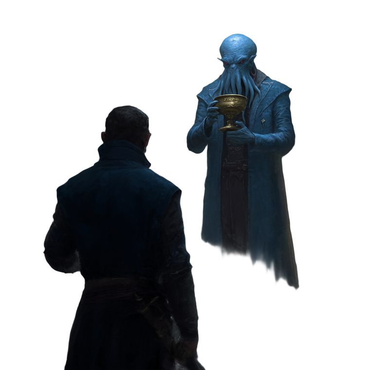 Menacing Mindflayer Vinyl Car Decal Sticker – Waterproof & UV-Resistant 3.4133333333333336"