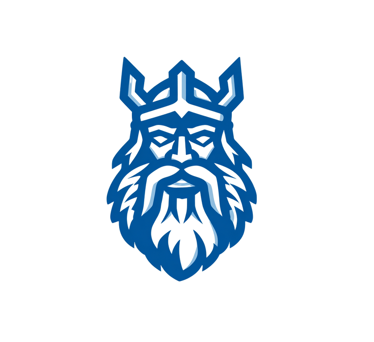 Viking Shield Logo Vinyl Car Decal Sticker – Waterproof & UV-Resistant 6.826666666666667"