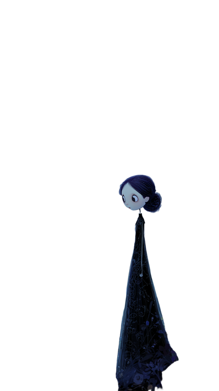 Gothic Moonlit Girl Vinyl Car Decal Sticker – Waterproof & UV-Resistant 4.8533333333333335"