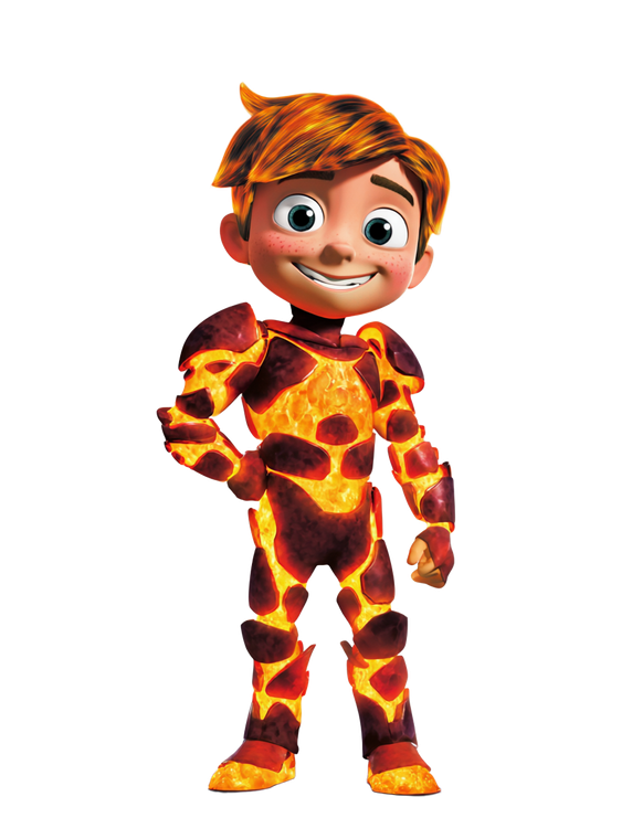 Fire Boy Hero Vinyl Car Decal Sticker – Waterproof & UV-Resistant 8.213333333333333"