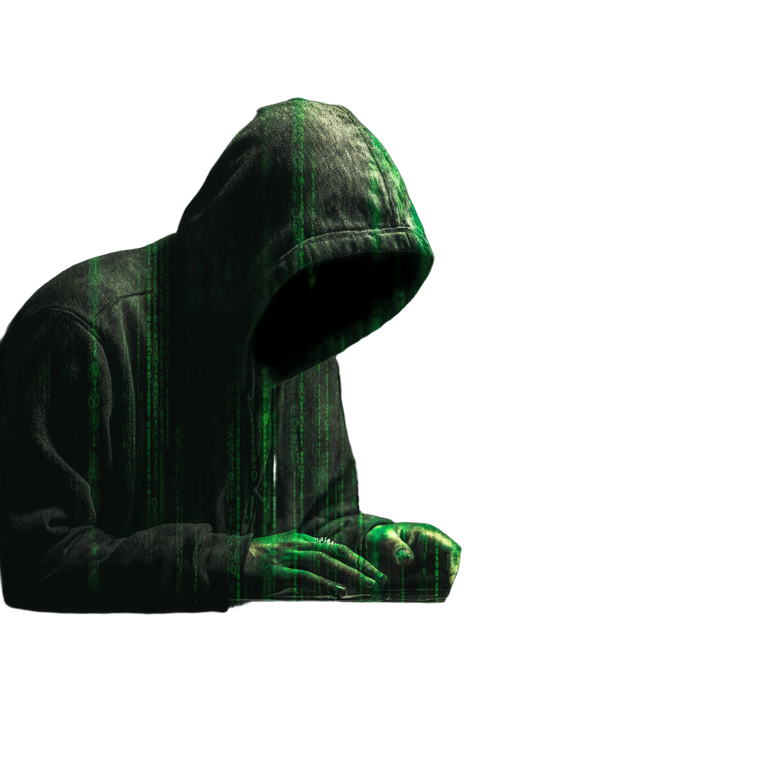 Hoodie Hacker Vinyl Car Decal Sticker – Waterproof & UV-Resistant 6.826666666666667"