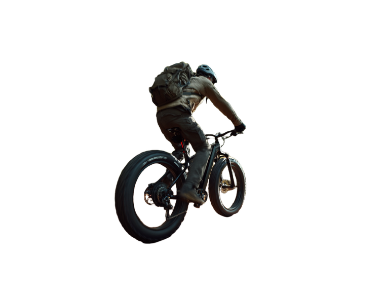 Mountain Trail Rider Vinyl Car Decal Sticker – Waterproof & UV-Resistant 3.0933333333333333"