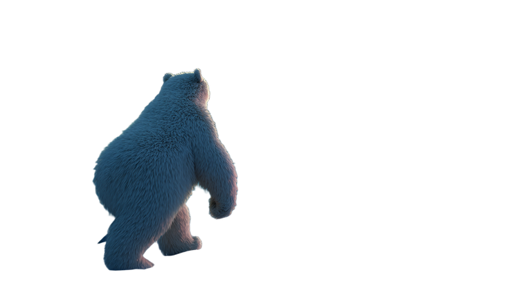 Upright Polar Bear Vinyl Car Decal Sticker – Waterproof & UV-Resistant 5.4