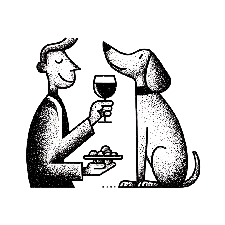 Man And Dog V10 Vinyl Car Decal Sticker – Waterproof & UV-Resistant 3.4133333333333336"