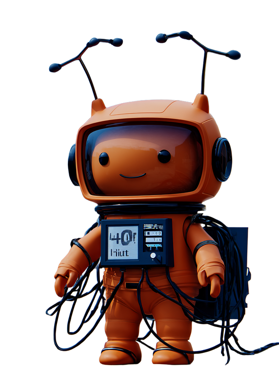 Clay Astronaut Vinyl Car Decal Sticker – Waterproof & UV-Resistant 8.213333333333333"