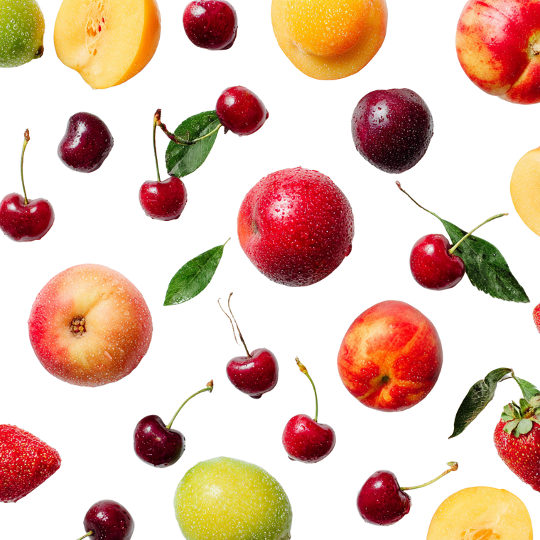 Fresh Summer Fruit Vinyl Car Decal Sticker – Waterproof & UV-Resistant 3.4133333333333336"